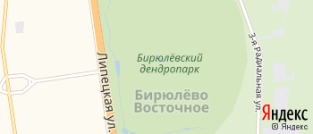 Каштановая аллея на Яндекс карте