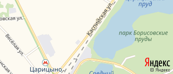 Каспийская улица на Яндекс карте