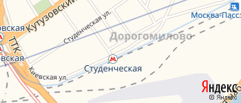 Киевская улица на Яндекс карте