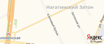 Кленовый бульвар на Яндекс карте