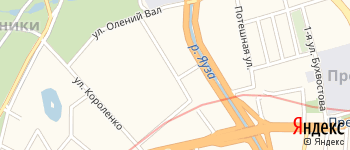 Колодезный переулок на Яндекс карте