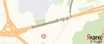 Коломенский проезд на Яндекс карте