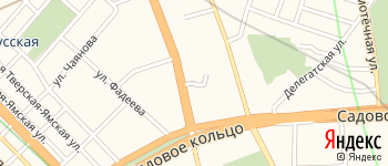 Косой переулок на Яндекс карте