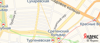 Костянский переулок на Яндекс карте