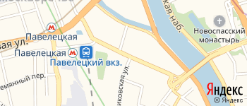 Кожевническая улица на Яндекс карте