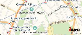 Красная площадь на Яндекс карте