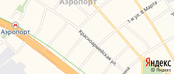 Красноармейская улица на Яндекс карте