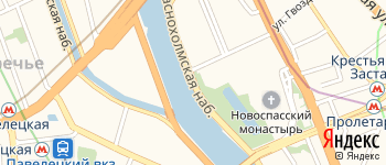 Краснохолмская набережная на Яндекс карте