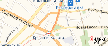 Красноворотский проезд на Яндекс карте