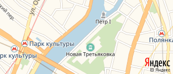 Крымская набережная на Яндекс карте