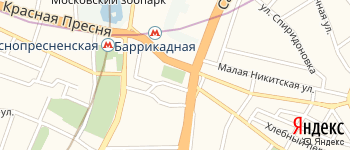 Кудринская площадь на Яндекс карте