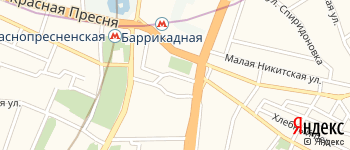 Кудринский переулок на Яндекс карте