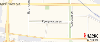 Кунцевская улица на Яндекс карте
