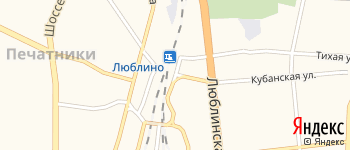 Курская улица на Яндекс карте