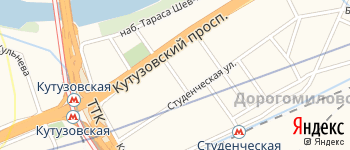Кутузовский переулок на Яндекс карте