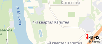 квартал Капотня 4-й на Яндекс карте