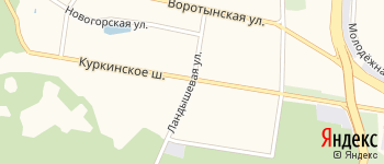 Ландышевая улица на Яндекс карте