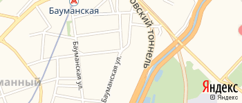 Лефортовская площадь на Яндекс карте