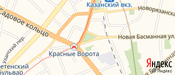 Лермонтовская площадь на Яндекс карте