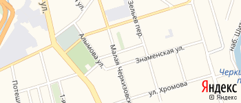 Лермонтовская улица на Яндекс карте