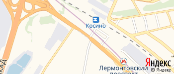 Лермонтовский проспект на Яндекс карте