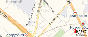 Лесной переулок на Яндекс карте
