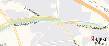Лихоборская набережная на Яндекс карте