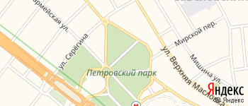 Липовая аллея на Яндекс карте