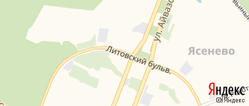 Литовский бульвар на Яндекс карте