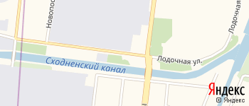 Лодочная улица на Яндекс карте