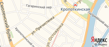 Лопухинский переулок на Яндекс карте