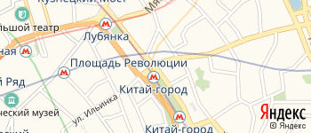 Лубянский проезд на Яндекс карте