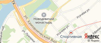 Лужнецкий проезд на Яндекс карте