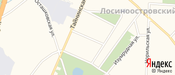 Магаданская улица на Яндекс карте