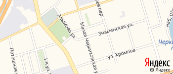 Малая Черкизовская улица на Яндекс карте