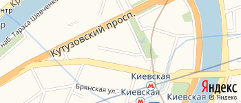 Малая Дорогомиловская улица на Яндекс карте