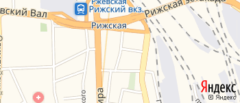 Малая Переяславская улица на Яндекс карте