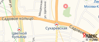 Малая Сухаревская площадь на Яндекс карте
