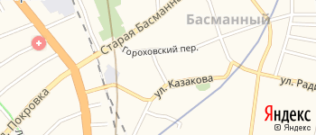 Малый Демидовский переулок на Яндекс карте