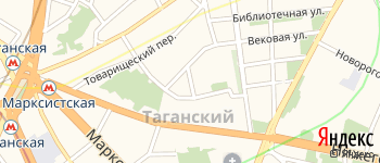 Малый Факельный переулок на Яндекс карте