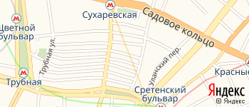 Малый Головин переулок на Яндекс карте