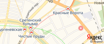 Малый Харитоньевский переулок на Яндекс карте