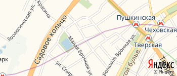 Малый Козихинский переулок на Яндекс карте