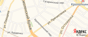 Малый Лёвшинский переулок на Яндекс карте
