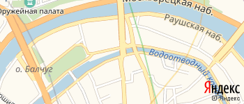 Малый Москворецкий мост на Яндекс карте