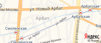 Малый Николопесковский переулок на Яндекс карте
