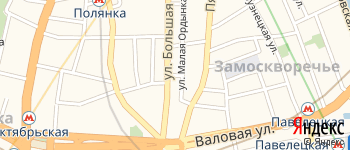 Малый Ордынский переулок на Яндекс карте