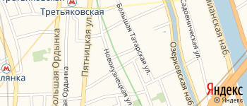 Малый Татарский переулок на Яндекс карте