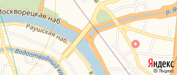 Малый Устьинский мост на Яндекс карте