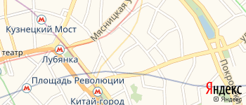 Малый Златоустинский переулок на Яндекс карте